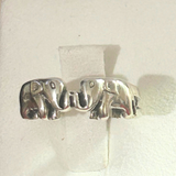 Sterling Silver Elephant Ring