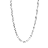 Diamond Cut Curb Necklace