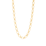 Hammered Chain Necklace