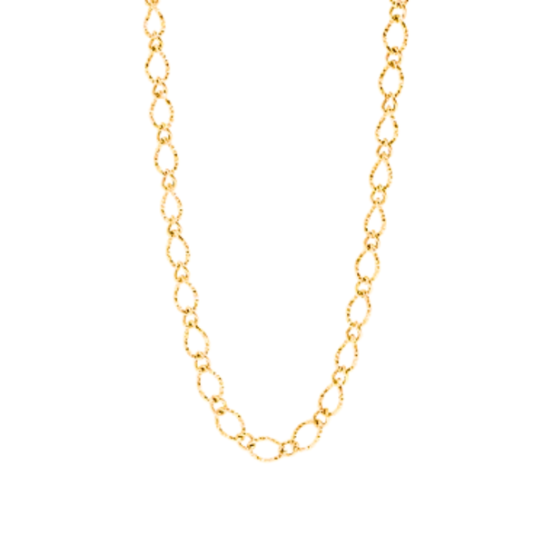 Hammered Chain Necklace