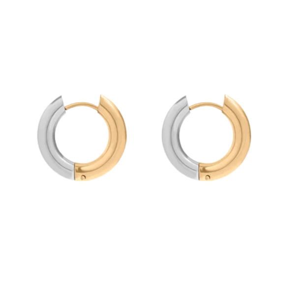 Metal Mix Hoop Earrings