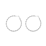 Twisted Hoop Earrings