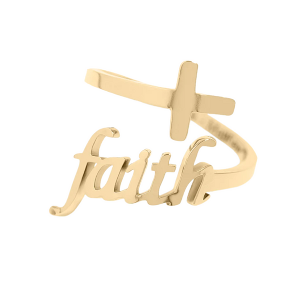 Adjustable Faith Ring