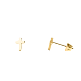 Cross Stud Earrings