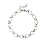 Hammered Chain Bracelet