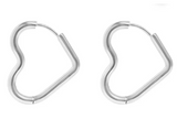 Open Heart Earrings