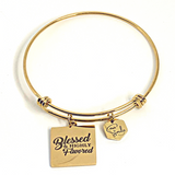 Blessed & Favored Smilefirmation Bangle